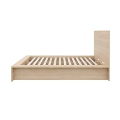 King Platform Bed with Headboard (78