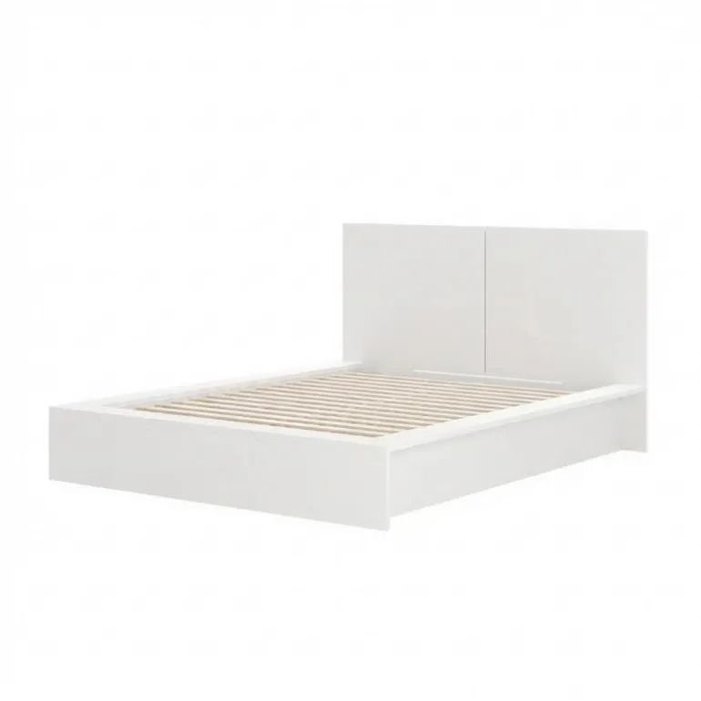 King Platform Bed with Headboard (78") - Nexera