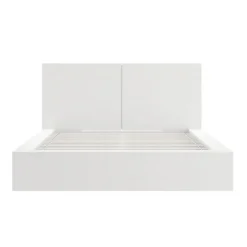 King Platform Bed with Headboard (78