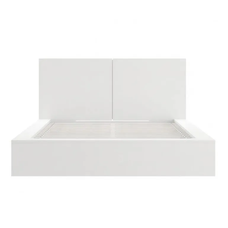 King Platform Bed with Headboard (78") - Nexera