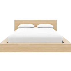 King Platform Bed with Headboard (78") - Nexera