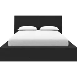 King Platform Bed with Headboard (78