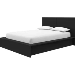 King Platform Bed with Headboard (78