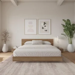 King Platform Bedroom Set (78") - 4 pcs - Nexera