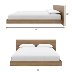King Platform Bedroom Set (78