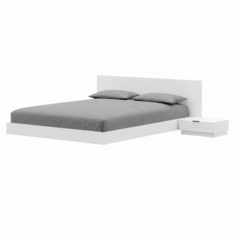 King Platform Bedroom Set (78") - 4 pcs - Nexera