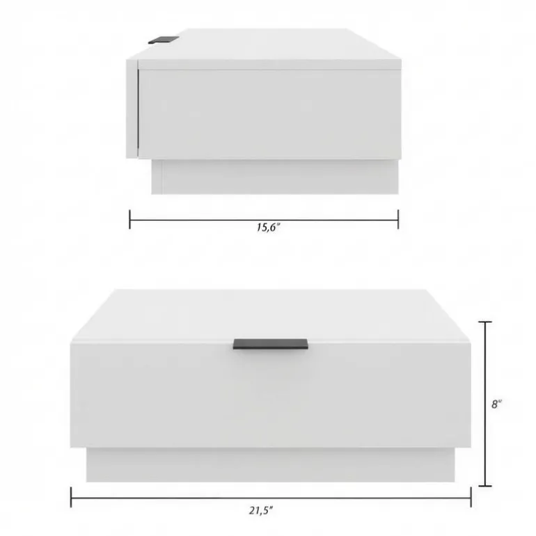 King Platform Bedroom Set (78") - 4 pcs - Nexera