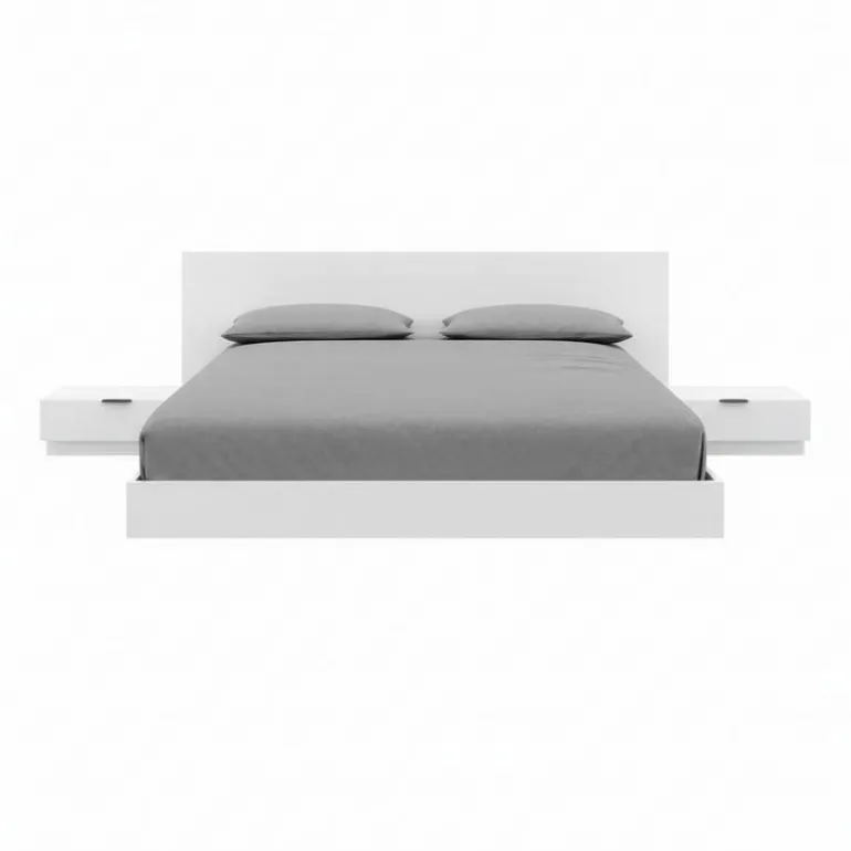 King Platform Bedroom Set (78") - 4 pcs - Nexera