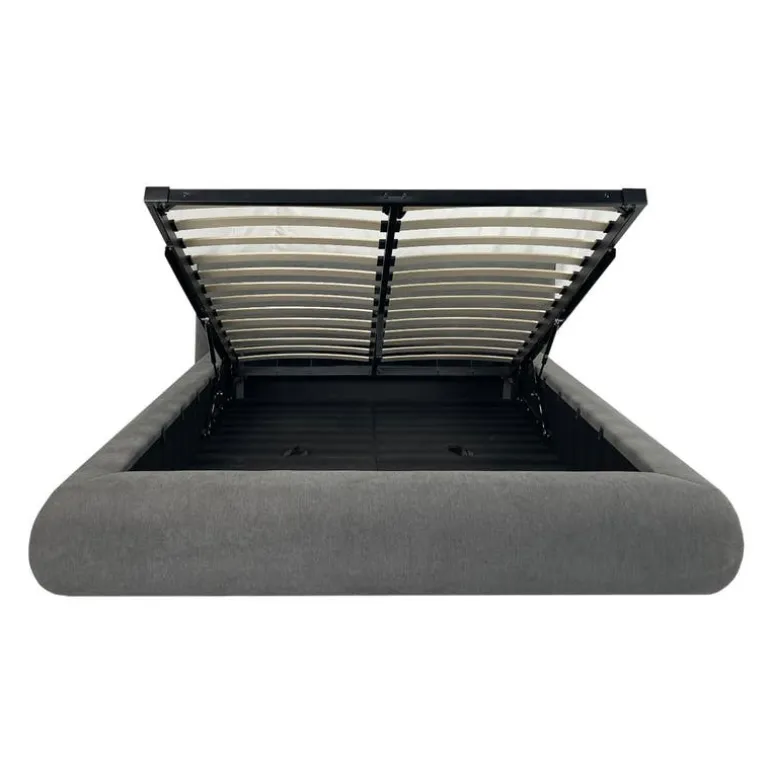 King Upholstered Storage Bed - 78"