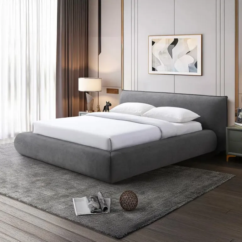 King Upholstered Storage Bed - 78"