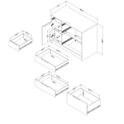Kitchen Island - South Shore