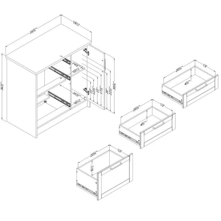 Kitchen Island - South Shore