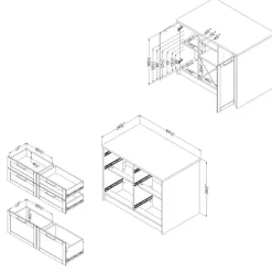 Kitchen Island - South Shore