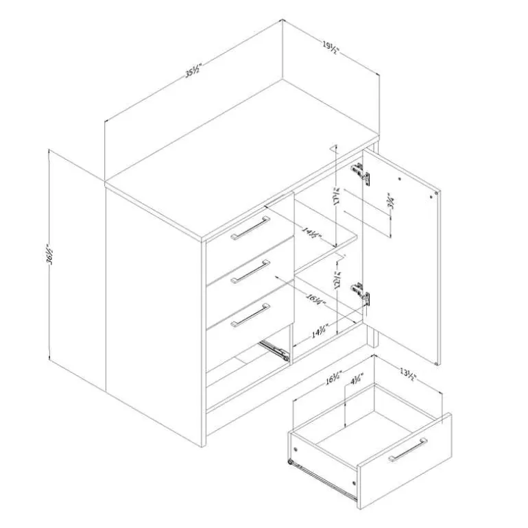 Kitchen Island - South Shore