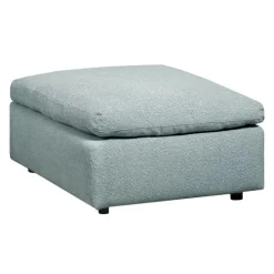 Large Rectangular Ottoman - Grey