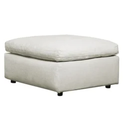 Large Rectangular Ottoman - Beige