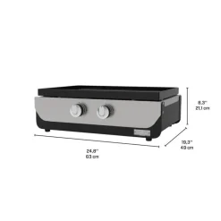 Le Marquier Original 260 Duo Gas Plancha - 20 472 BTU