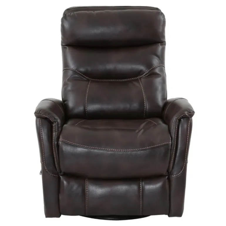 Leather Swivel Recliner