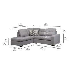 Left Facing Sectional