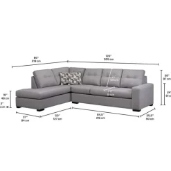 Left Facing Sectional