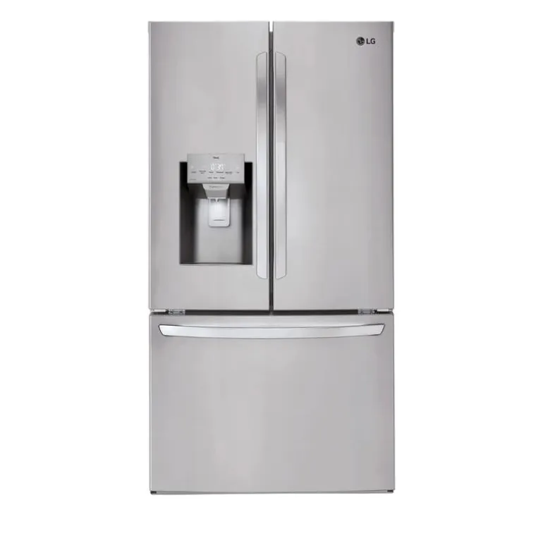 LG 28 Cu ft 36 In Refrigerator Stainless Steel Bottom Freezer, French door - LHFS28XBS