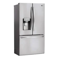 LG 28 Cu ft 36 In Refrigerator Stainless Steel Bottom Freezer, French door - LHFS28XBS
