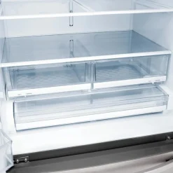LG 28 Cu ft 36 In Refrigerator Stainless Steel Bottom Freezer, French door - LHFS28XBS