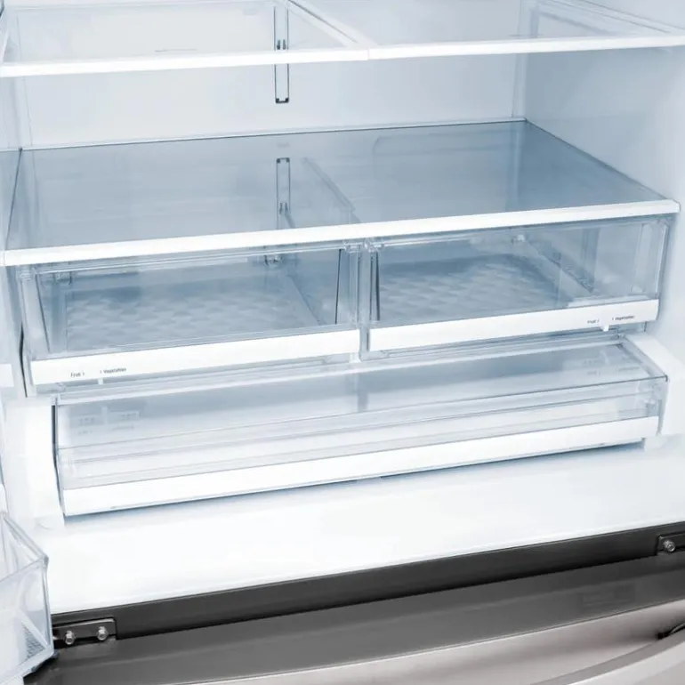 LG 28 Cu ft 36 In Refrigerator Stainless Steel Bottom Freezer, French door - LHFS28XBS