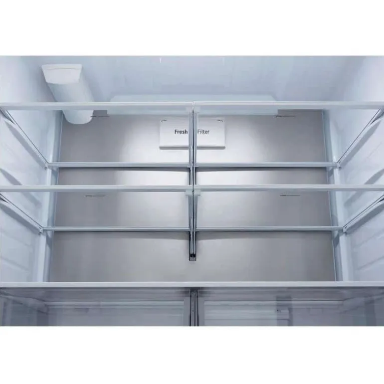 LG 31.7 Cu Ft 36 In Refrigerator Stainless Steel Bottom Freezer, French door - LRFLS3206S