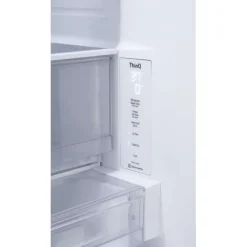 LG 31.7 Cu Ft 36 In Refrigerator Stainless Steel Bottom Freezer, French door - LRFLS3206S