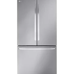 LG 31.7 Cu Ft 36 In Refrigerator Stainless Steel Bottom Freezer, French door - LRFLS3206S