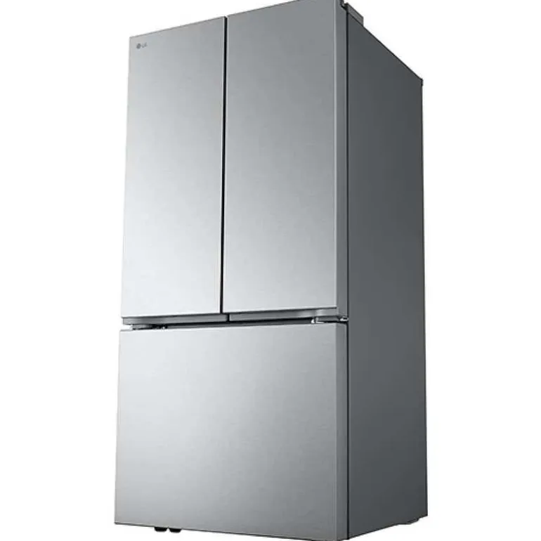 LG 25 Cu Ft 33 In Refrigerator Stainless Steel Bottom Freezer, French door - LF25S6200S