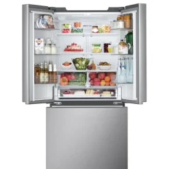 LG 25 Cu Ft 33 In Refrigerator Stainless Steel Bottom Freezer, French door - LF25S6200S