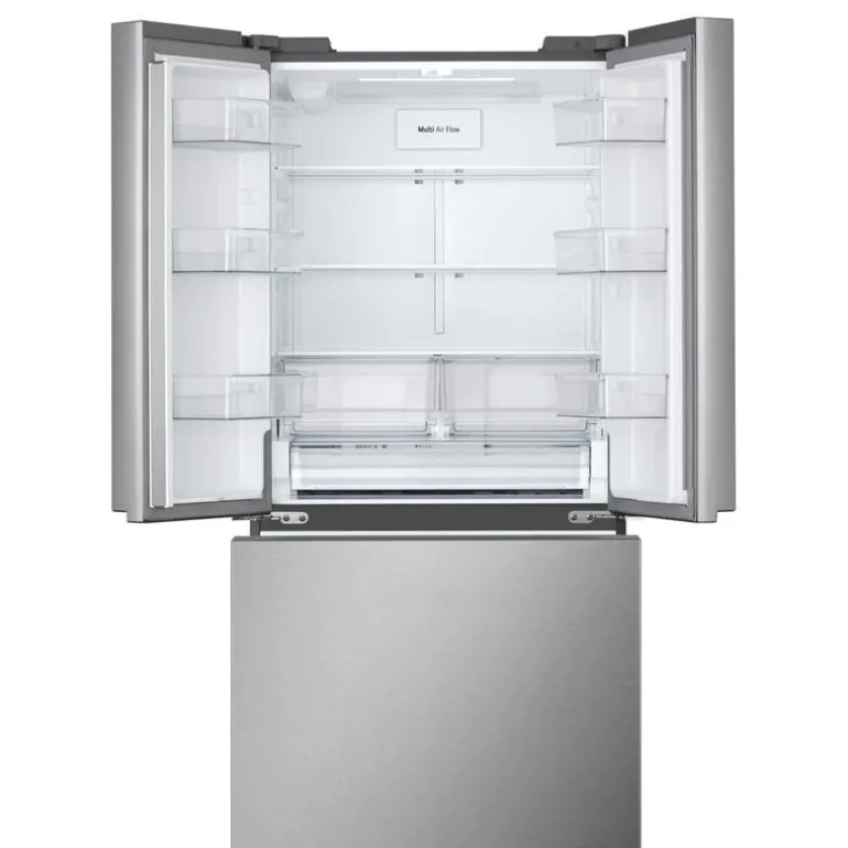 LG 25 Cu Ft 33 In Refrigerator Stainless Steel Bottom Freezer, French door - LF25S6200S