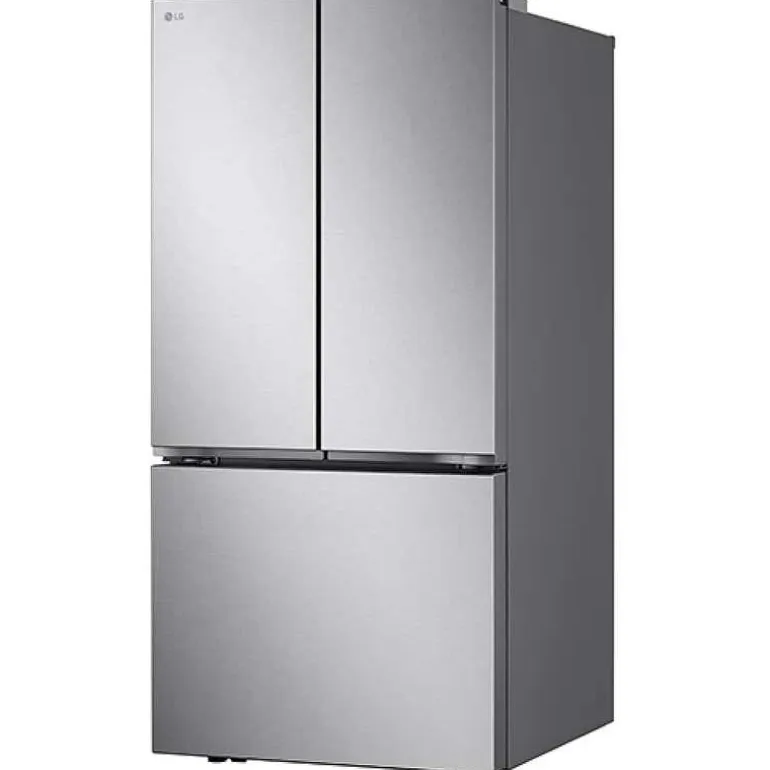 LG 25 Cu Ft 33 In Refrigerator Stainless Steel Bottom Freezer, French door - LF25S6200S
