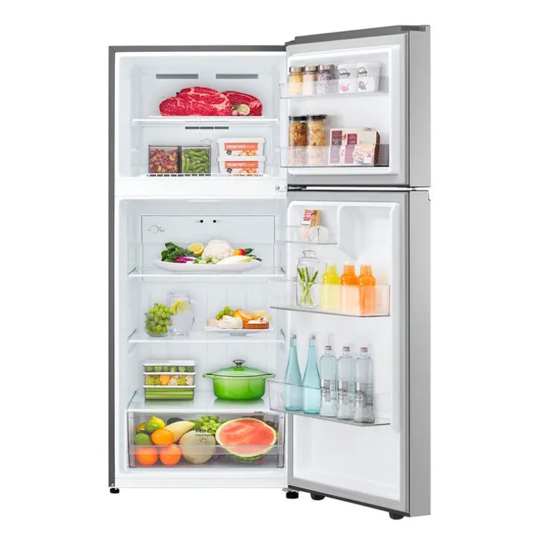 LG 18 Cu Ft 28 In Refrigerator Stainless Steel Top Freezer - LT18S2100S