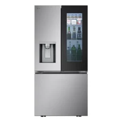 LG 25 Cu Ft 33 In Refrigerator Stainless Steel Bottom Freezer, French door - LF25S6560S