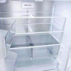 LG 25,1 Cu Ft 36 In Refrigerator Stainless Steel Bottom Freezer, French door - LF25BZH42S