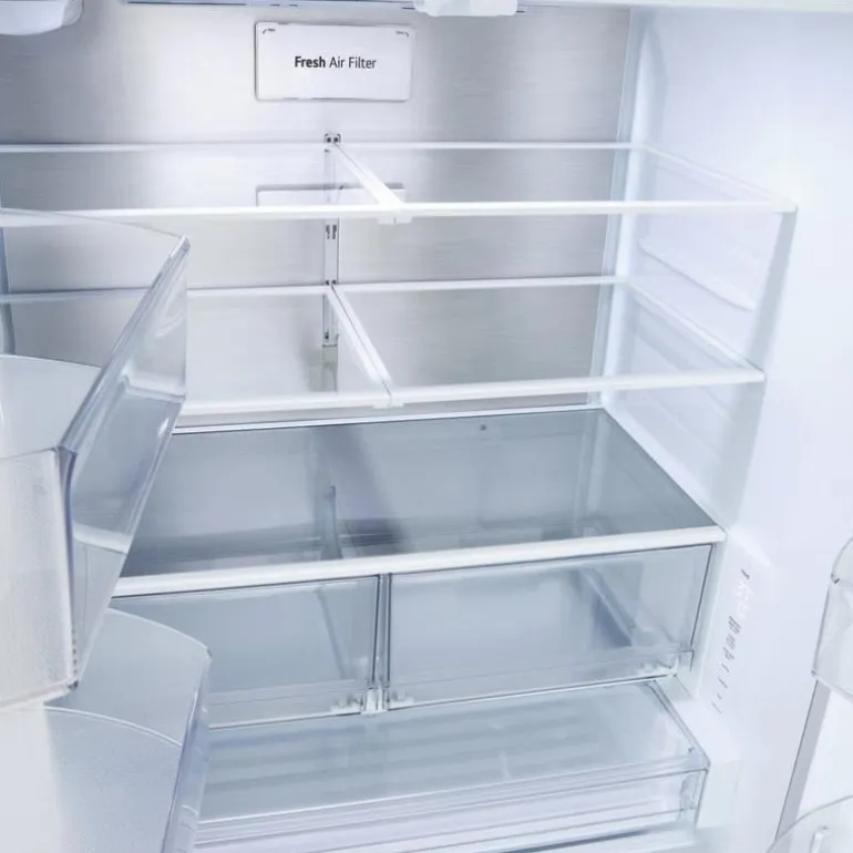 LG 25,1 Cu Ft 36 In Refrigerator Stainless Steel Bottom Freezer, French door - LF25BZH42S