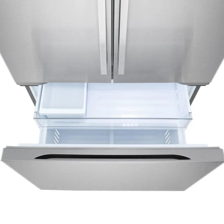 LG 25,1 Cu Ft 36 In Refrigerator Stainless Steel Bottom Freezer, French door - LF25BZH42S