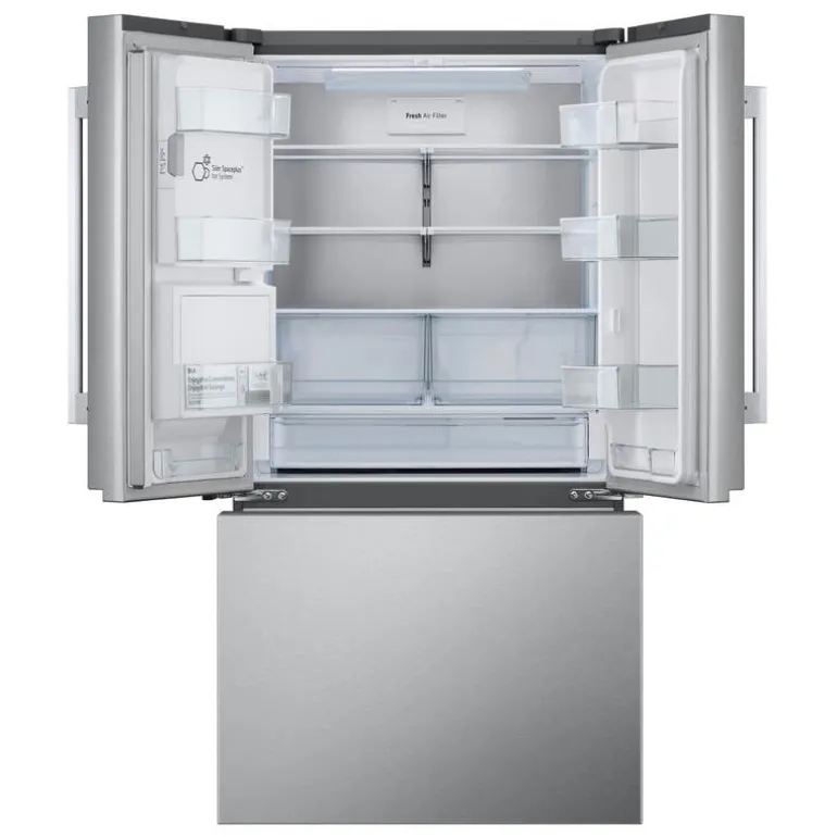 LG 30,7 Cu Ft 36 In Refrigerator Stainless Steel Bottom Freezer, French door - LF31WSH63S