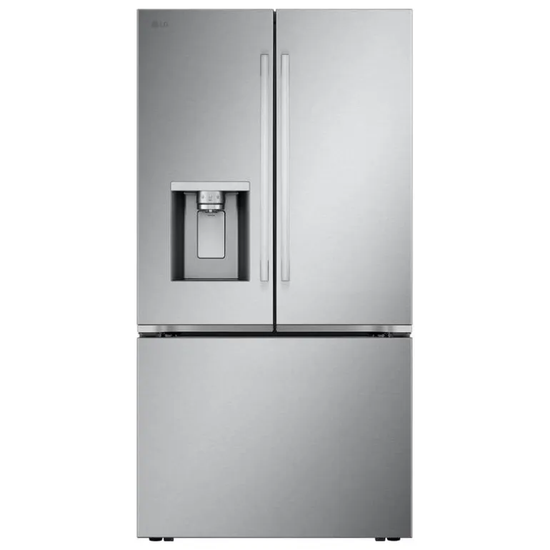 LG 30,7 Cu Ft 36 In Refrigerator Stainless Steel Bottom Freezer, French door - LF31WSH63S