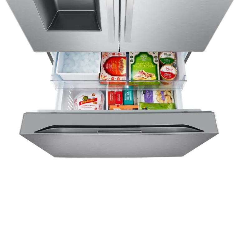 LG 30,7 Cu Ft 36 In Refrigerator Stainless Steel Bottom Freezer, French door - LF31WSH63S
