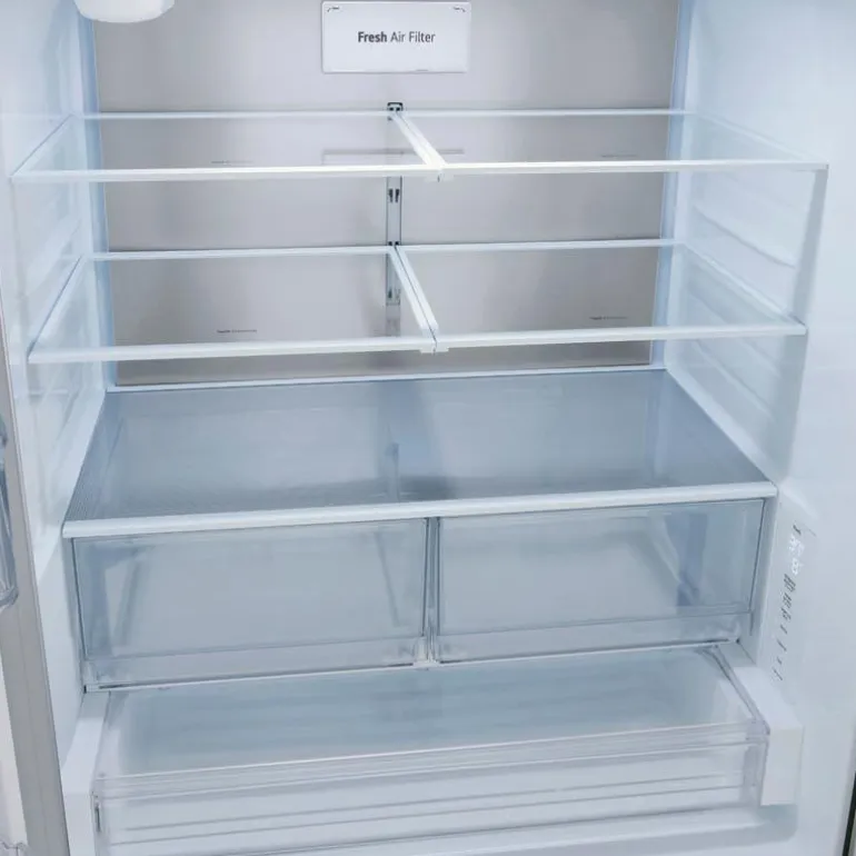 LG 30,7 Cu Ft 36 In Refrigerator Stainless Steel Bottom Freezer, French door - LF31WSH63S