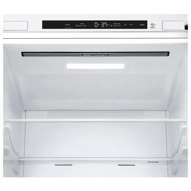 LG 13 Cu Ft 24 In Refrigerator White Bottom Freezer - LB12C2000W