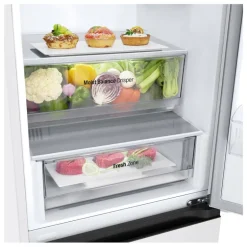LG 13 Cu Ft 24 In Refrigerator White Bottom Freezer - LB12C2000W