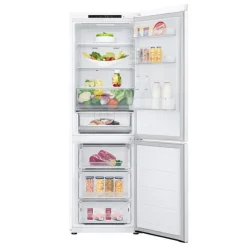 LG 13 Cu Ft 24 In Refrigerator White Bottom Freezer - LB12C2000W