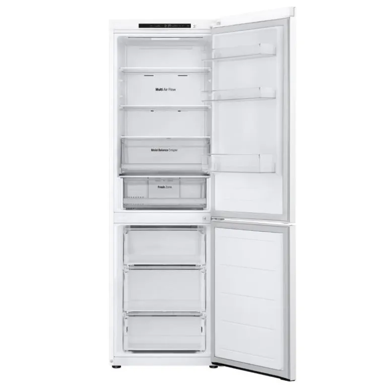 LG 13 Cu Ft 24 In Refrigerator White Bottom Freezer - LB12C2000W