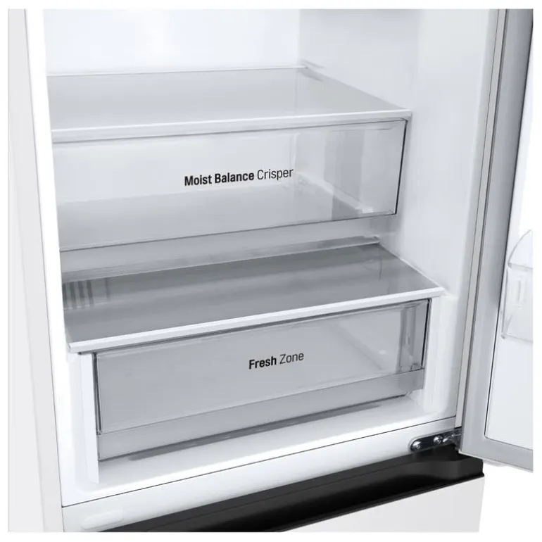 LG 13 Cu Ft 24 In Refrigerator White Bottom Freezer - LB12C2000W