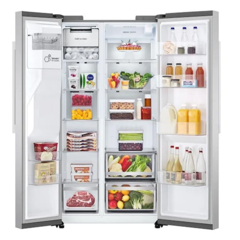 LG 27 Cu Ft 36 In Refrigerator Stainless Steel Side by side - LL27T3530S